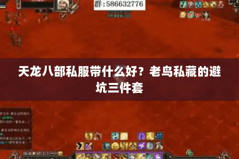天龙八部私服带什么好?老鸟私藏的避坑三件套 天龙八部私服带什么好?老鸟私藏的避坑三件套
