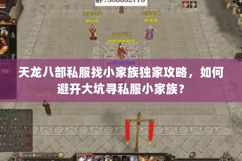 天龙八部私服找小家族独家攻略，如何避开大坑寻私服小家族？