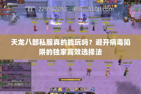 天龙八部私服真的能玩吗？避开病毒陷阱的独家高效选择法