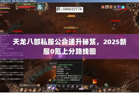 天龙八部私服公会速升秘笈，2025新服0氪上分路线图