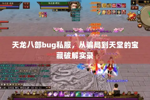 天龙八部bug私服，从骗局到天堂的宝藏破解实录