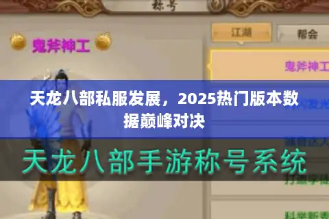 天龙八部私服发展，2025热门版本数据巅峰对决