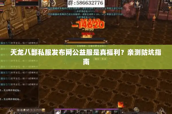 天龙八部私服发布网公益服是真福利？亲测防坑指南