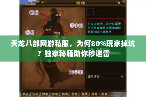 天龙八部网游私服，为何80%玩家掉坑？独家秘籍助你秒避雷