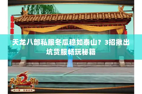 天龙八部私服冬瓜稳如泰山?3招揪出坑货服畅玩秘籍 天龙八部私服冬瓜稳如泰山?3招揪出坑货服畅玩秘籍
