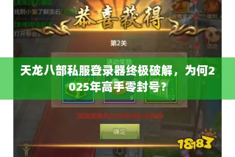 天龙八部私服登录器终极破解，为何2025年高手零封号？