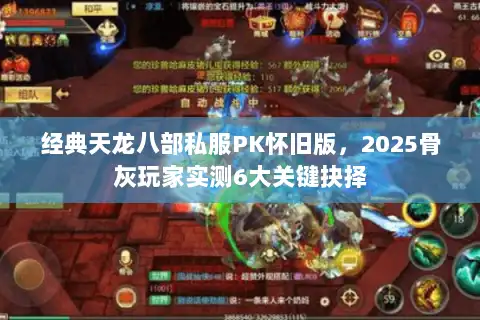 经典天龙八部私服PK怀旧版,2025骨灰玩家实测6大关键抉择 经典天龙八部私服PK怀旧版,2025骨灰玩家实测6大关键抉择