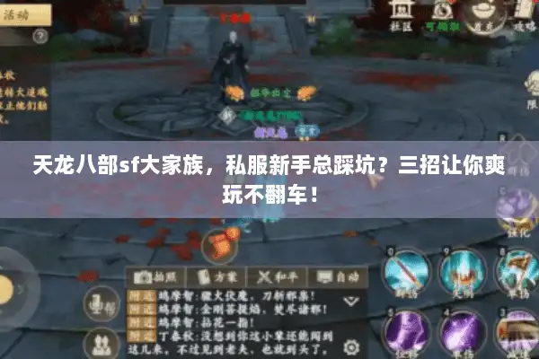 天龙八部sf大家族，私服新手总踩坑？三招让你爽玩不翻车！