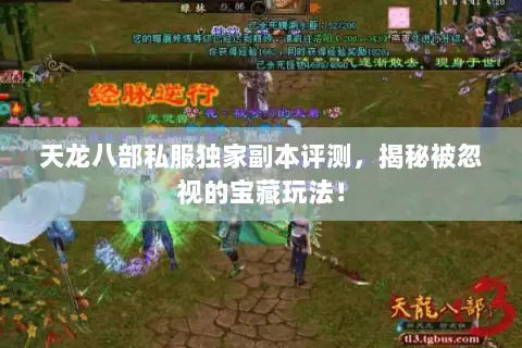 天龙八部私服独家副本评测,揭秘被忽视的宝藏玩法! 天龙八部私服独家副本评测,揭秘被忽视的宝藏玩法!