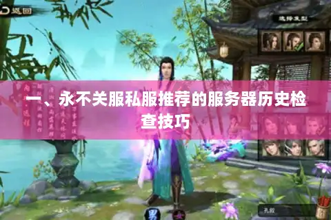 一、永不关服私服推荐的服务器历史检查技巧