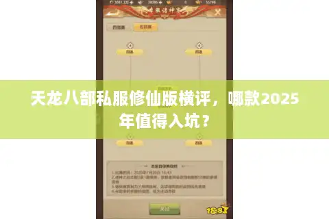 天龙八部私服修仙版横评,哪款2025年值得入坑? 天龙八部私服修仙版横评,哪款2025年值得入坑?