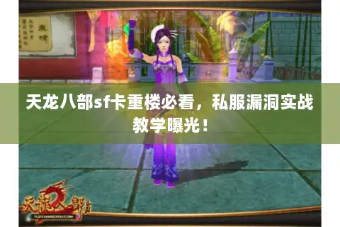天龙八部sf卡重楼必看，私服漏洞实战教学曝光！