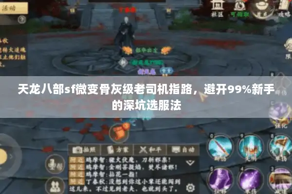 天龙八部sf微变骨灰级老司机指路，避开99%新手的深坑选服法