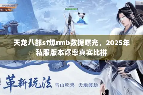 天龙八部sf爆rmb数据曝光，2025年私服版本爆率真实比拼