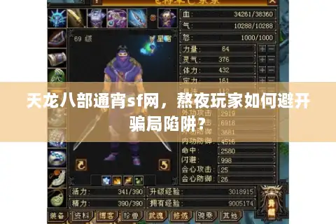 天龙八部通宵sf网，熬夜玩家如何避开骗局陷阱？