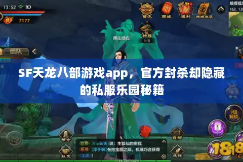 SF天龙八部游戏app，官方封杀却隐藏的私服乐园秘籍