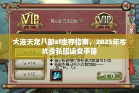 大连天龙八部sf生存指南，2025年零坑爹私服速查手册