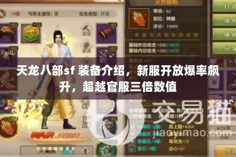 天龙八部sf 装备介绍,新服开放爆率飙升,超越官服三倍数值 天龙八部sf 装备介绍,新服开放爆率飙升,超越官服三倍数值
