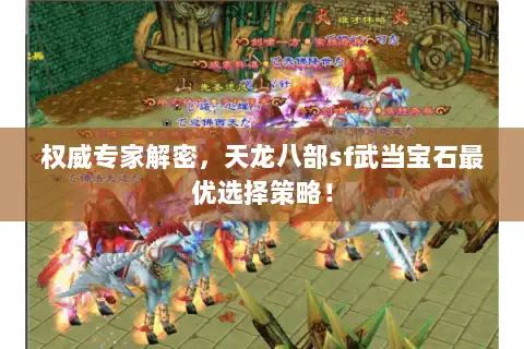 权威专家解密，天龙八部sf武当宝石最优选择策略！