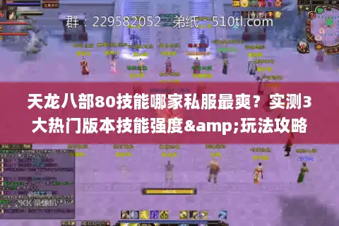 天龙八部80技能哪家私服最爽？实测3大热门版本技能强度&玩法攻略