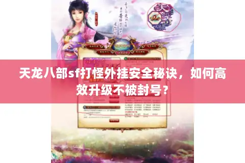 天龙八部sf打怪外挂安全秘诀，如何高效升级不被封号？