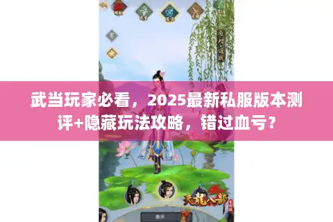 武当玩家必看，2025最新私服版本测评+隐藏玩法攻略，错过血亏？