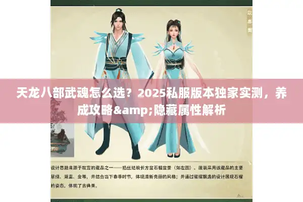 天龙八部武魂怎么选？2025私服版本独家实测，养成攻略&隐藏属性解析