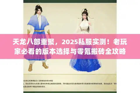 天龙八部重聚，2025私服实测！老玩家必看的版本选择与零氪搬砖全攻略