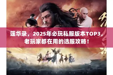 莲华录，2025年必玩私服版本TOP3，老玩家都在用的选服攻略！