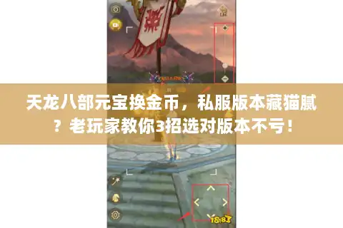 天龙八部元宝换金币，私服版本藏猫腻？老玩家教你3招选对版本不亏！