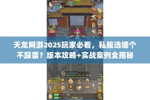 天龙网游2025玩家必看，私服选哪个不踩雷？版本攻略+实战案例全揭秘