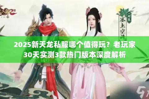 2025新天龙私服哪个值得玩？老玩家30天实测3款热门版本深度解析