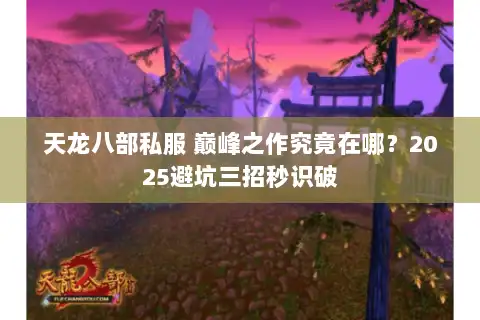 天龙八部私服 巅峰之作究竟在哪？2025避坑三招秒识破