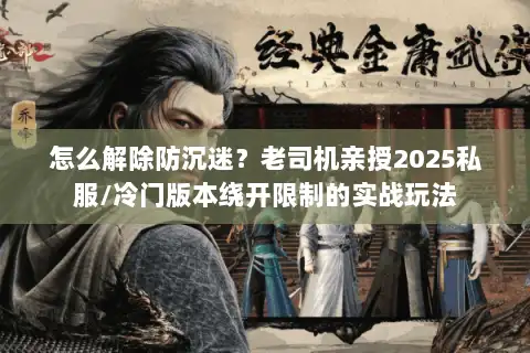 怎么解除防沉迷？老司机亲授2025私服/冷门版本绕开限制的实战玩法