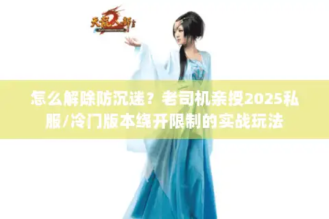 怎么解除防沉迷？老司机亲授2025私服/冷门版本绕开限制的实战玩法