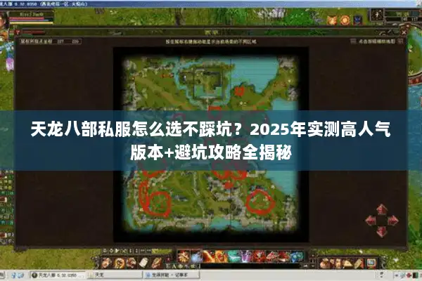 天龙八部私服怎么选不踩坑？2025年实测高人气版本+避坑攻略全揭秘