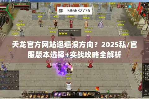 天龙官方网站逛遍没方向？2025私/官服版本选择+实战攻略全解析