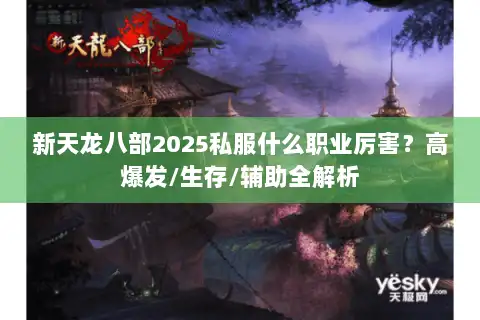 新天龙八部2025私服什么职业厉害？高爆发/生存/辅助全解析