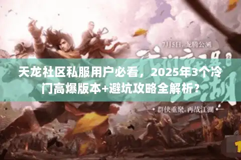 天龙社区私服用户必看，2025年3个冷门高爆版本+避坑攻略全解析？