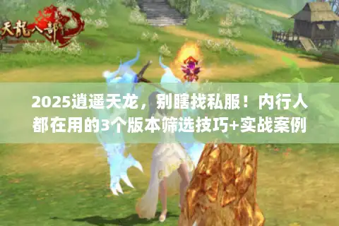 2025逍遥天龙，别瞎找私服！内行人都在用的3个版本筛选技巧+实战案例