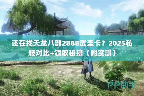 还在找天龙八部2888武圣卡？2025私服对比+领取秘籍（附实测）