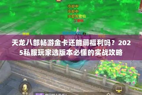 天龙八部畅游金卡还能薅福利吗?2025私服玩家选版本必懂的实战攻略 天龙八部畅游金卡还能薅福利吗?2025私服玩家选版本必懂的实战攻略