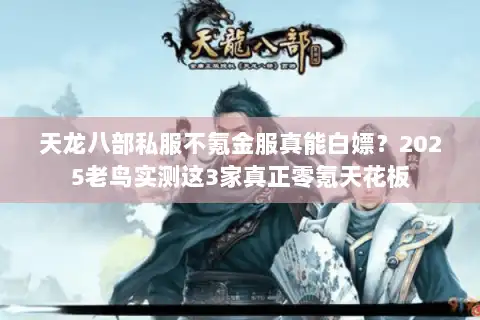 天龙八部私服不氪金服真能白嫖？2025老鸟实测这3家真正零氪天花板