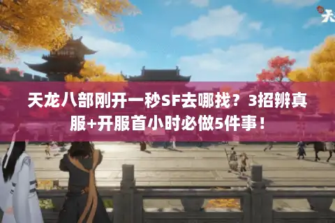 天龙八部刚开一秒SF去哪找?3招辨真服+开服首小时必做5件事! 天龙八部刚开一秒SF去哪找?3招辨真服+开服首小时必做5件事!