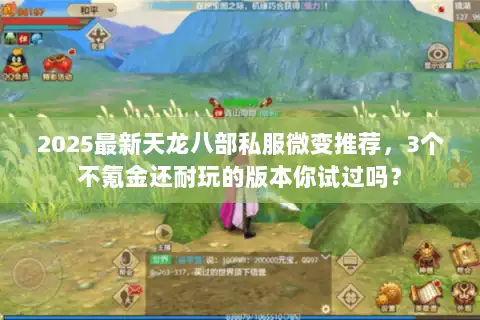 2025最新天龙八部私服微变推荐，3个不氪金还耐玩的版本你试过吗？