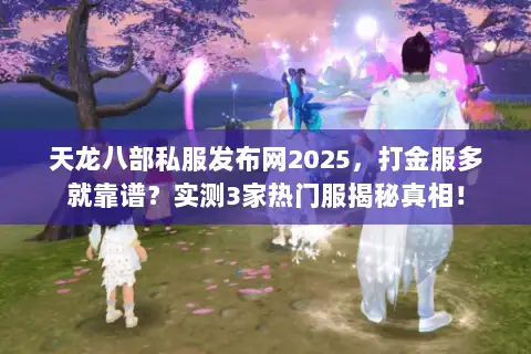 天龙八部私服发布网2025，打金服多就靠谱？实测3家热门服揭秘真相！