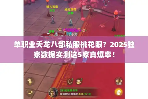 单职业天龙八部私服挑花眼？2025独家数据实测这5家真爆率！