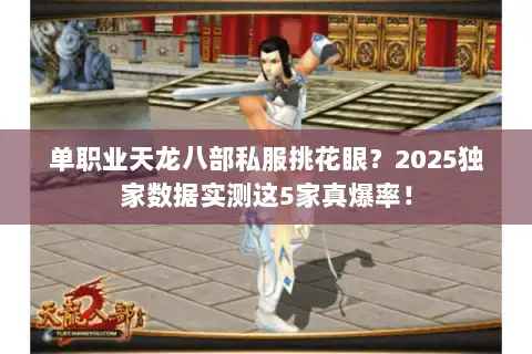 单职业天龙八部私服挑花眼？2025独家数据实测这5家真爆率！