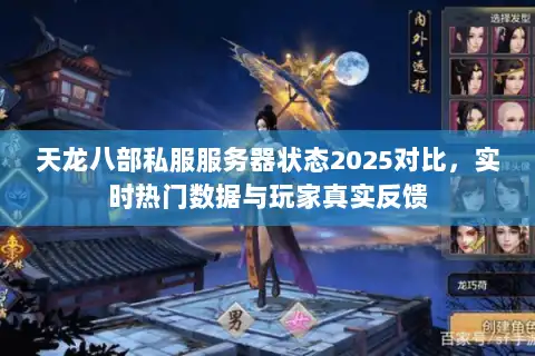 天龙八部私服服务器状态2025对比，实时热门数据与玩家真实反馈