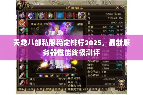 天龙八部私服稳定排行2025，最新服务器性能终极测评